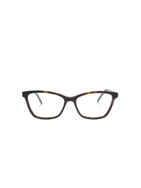 logo-plaque rectangle-frame glasses
