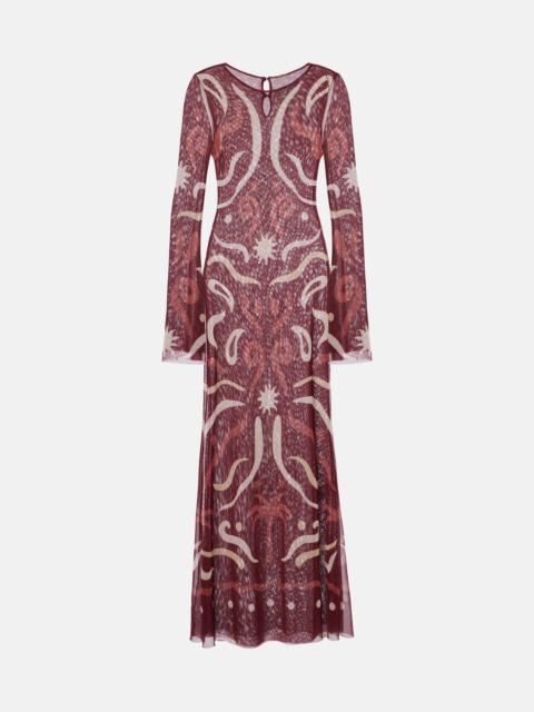 Amay printed maxi dress