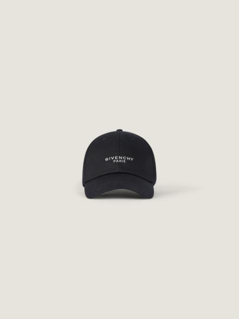 GIVENCHY PARIS EMBROIDERED CAP IN COTTON