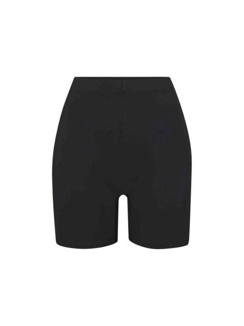 SKIMS Swim Mid Waist Short Onyx