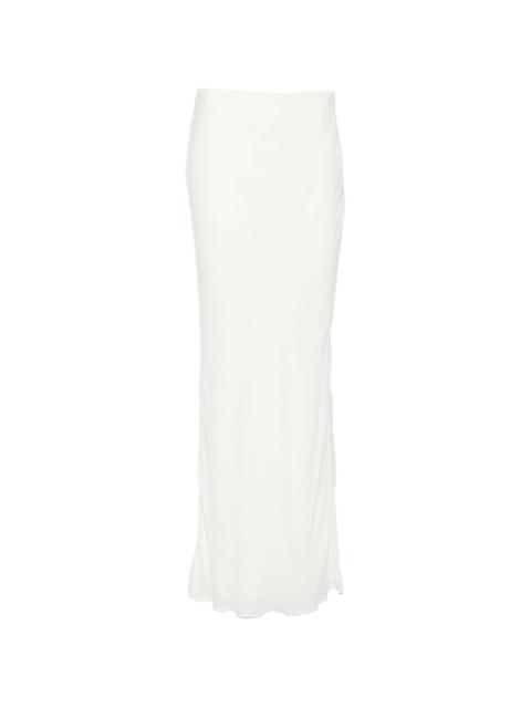 Chantel zip-fastening maxi skirt