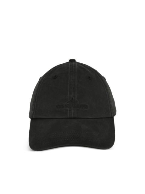 logo-embroidered baseball cap