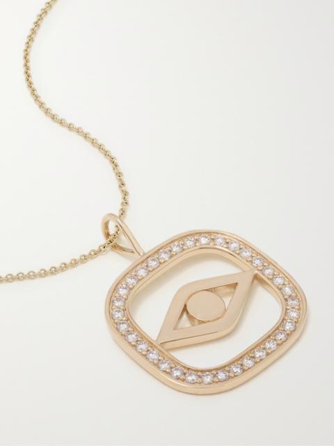 14-karat Gold Diamond Necklace