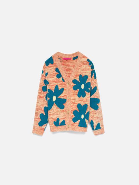 FLORAL SUN & MOON CARDIGAN