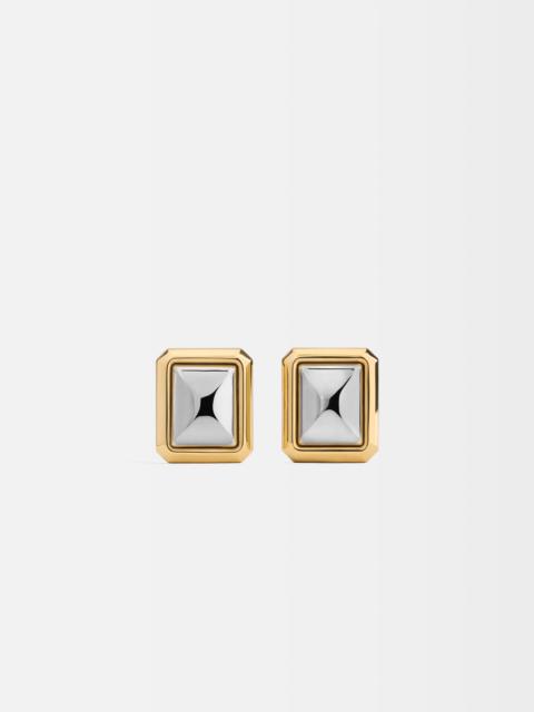 The Carré drop earrings