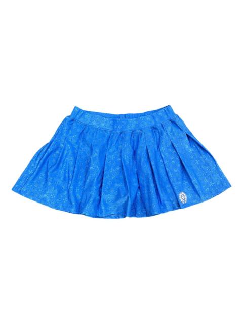 floral-motif mini skirt