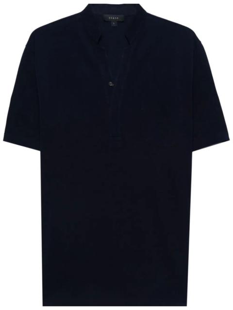 `Fish Tail` Short Sleeve Polo