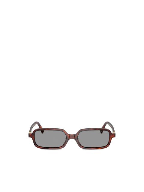 rectangle-frame sunglasses