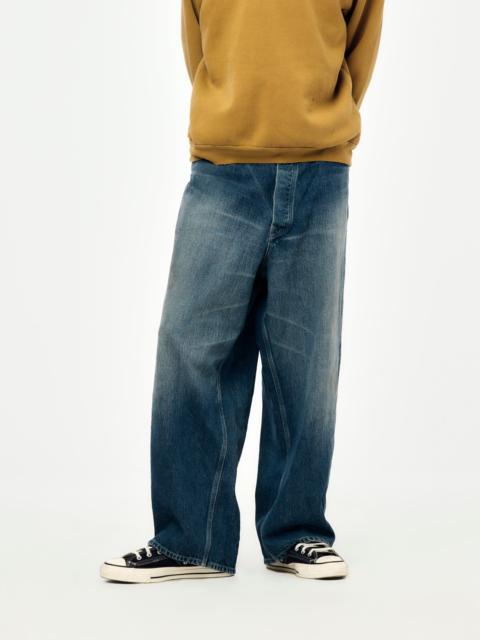 VINTAGE DENIM LOGGER PANTS  (INDIGO) (SIS)