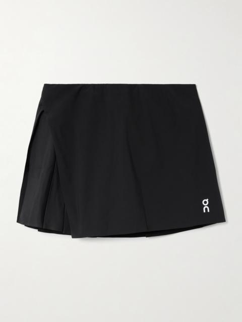Court Asymmetric Pleated Recycled Tennis Skirt