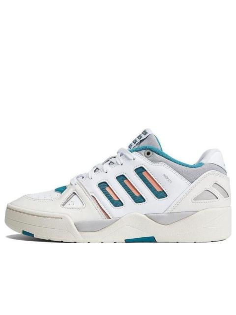 adidas Midcity Low Basketball Shoes 'White Grey Aqua' ID5403