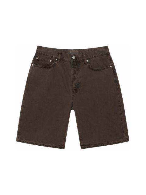 Stussy Big Ol' Washed Canvas Short Brown