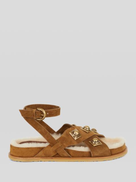 CROWN ME SANDALS WITH STUDS