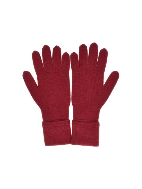 WOOL GLOVES WITH EAGLE EMBROIDERY