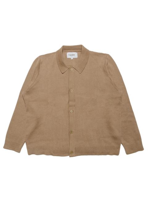 Buttondown Sweater Camel
