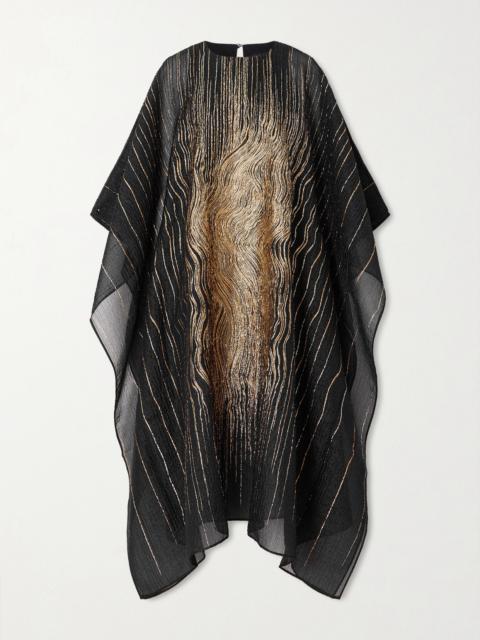 Venice Fil Coupé Silk-blend Kaftan