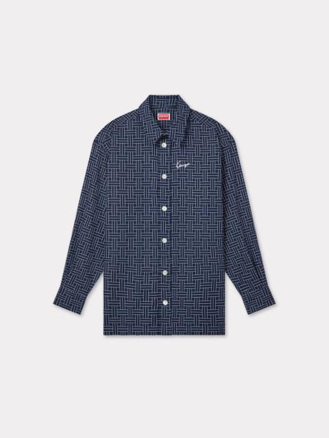 'KENZO Weave' oversized shirt