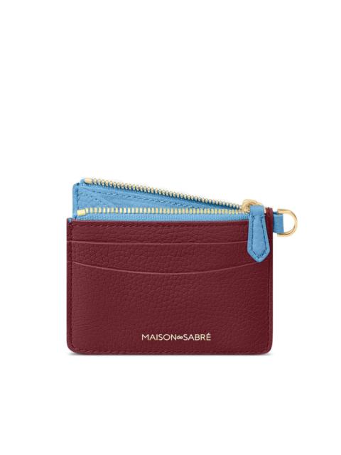 zipped card holder
