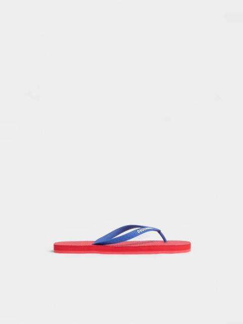 DSQUARED2 LOGO FLIP FLOPS