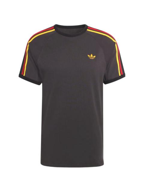 three-stripes logo T-shirt