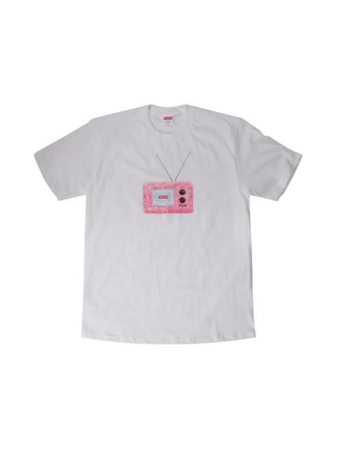 Supreme TV Tee White