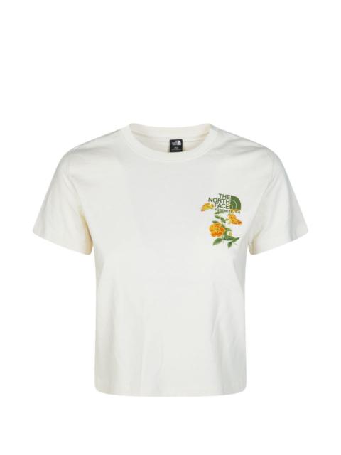 floral graphic T-shirt