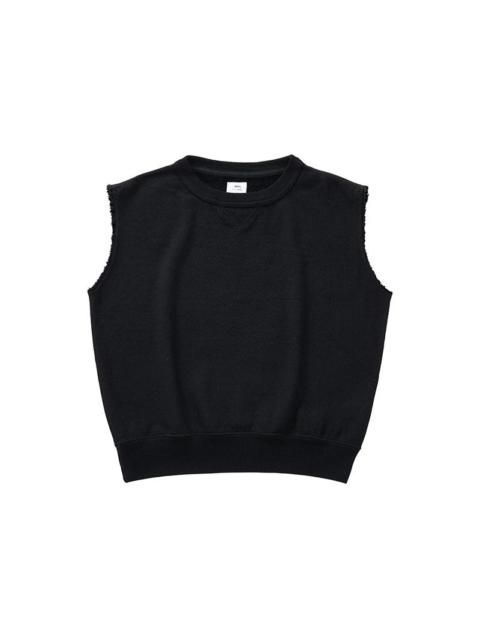 CARREE SWEAT S/L (SUPERFINE) W BLACK