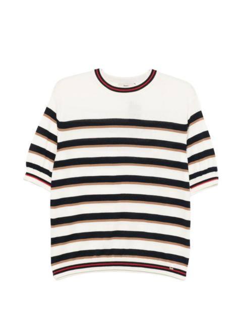 striped short-sleeve T-shirt