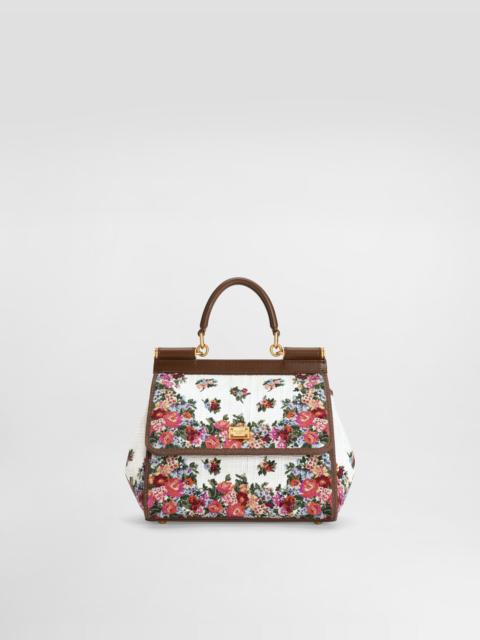 Sicily medium embroidered handbag