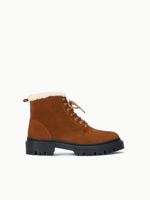 STAUD HENRY COMBAT BOOT TABAC SUEDE