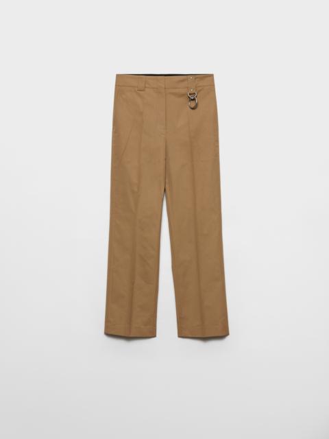 Poplin pants