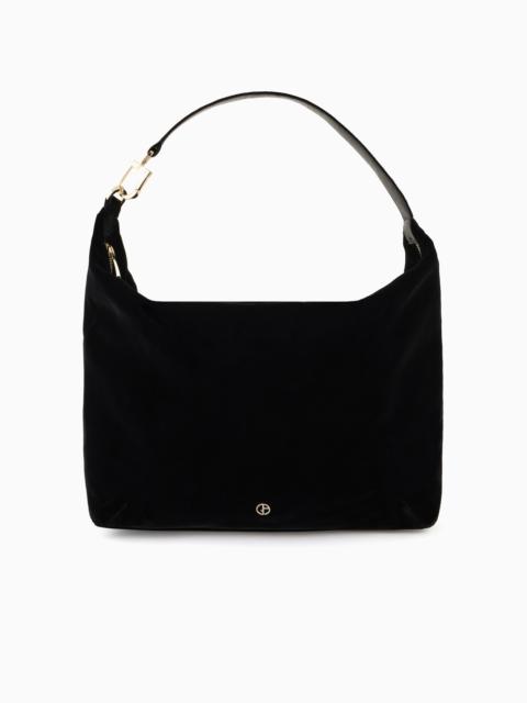 LA PRIMA SOFT LARGE HOBO BAG IN VELVET