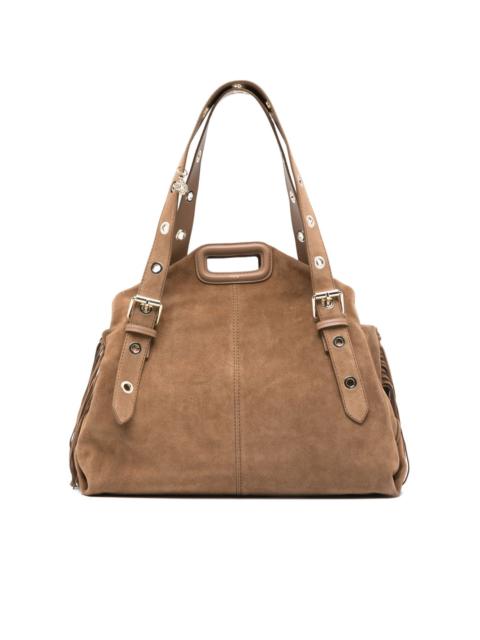 Miss M suede fringe shoulder bag