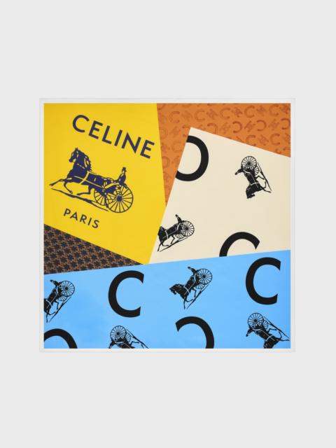 square IN silk twill