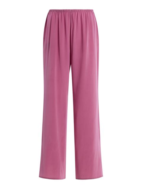 Loreto Silk Trousers pink