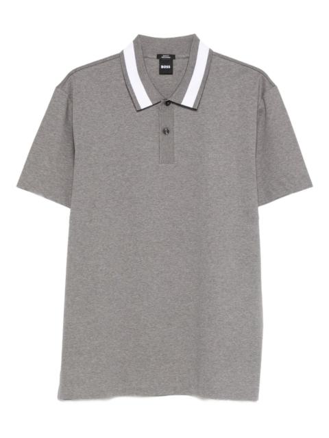 mercerised polo shirt