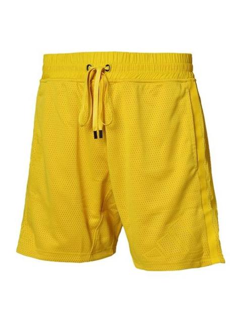 adidas Ventilate Basketball Running Causual Sports Short Pant Male Yellow GK8614