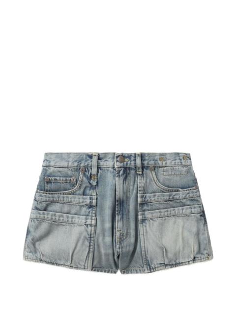 cargo pocket cotton shorts