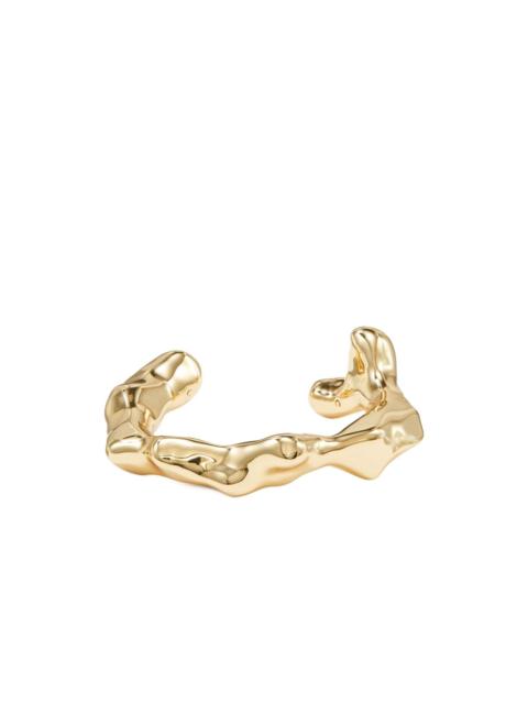 sculptural cuff bracelet