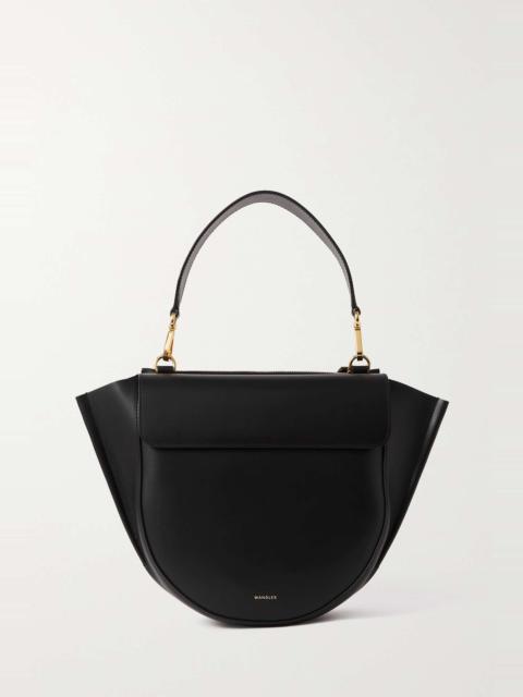 Hortensia medium leather tote