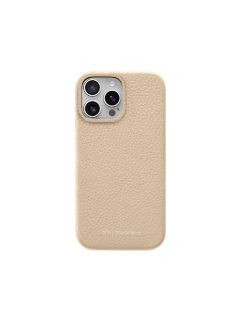 leather iPhone 16 Pro phone case