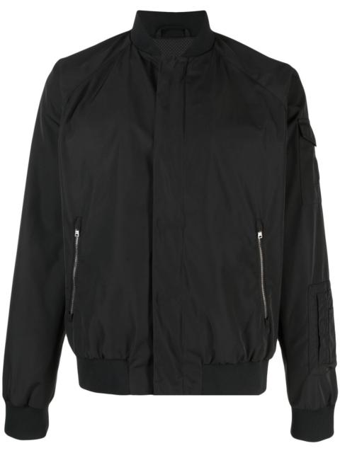 logo-patch bomber jacket