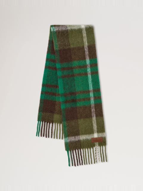 Oversized Check Textured Scarf
Juniper Green & Emerald Wool Blend