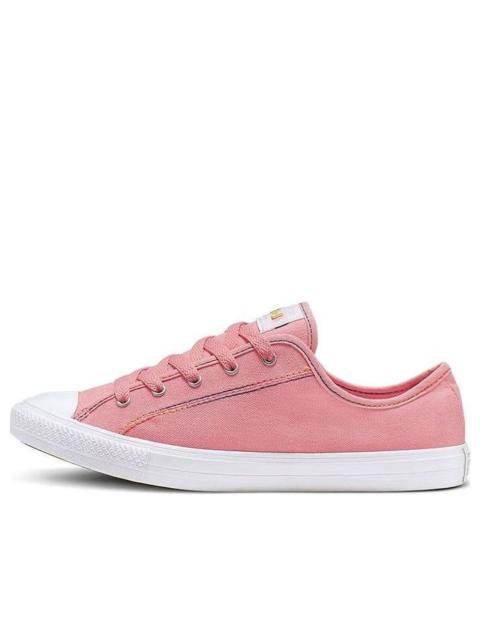 (WMNS) Converse Chuck Taylor All Star Dainty Rainbow Low Top Pink/White 564980C