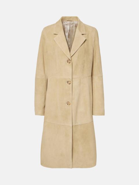 Suede coat