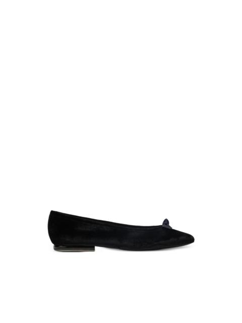 bow detail ballerina flats