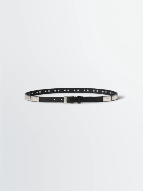 BUFFALO STUDS BELT 20 MM IN LEATHER