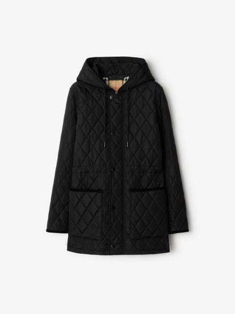 Quilted Nylon Parka