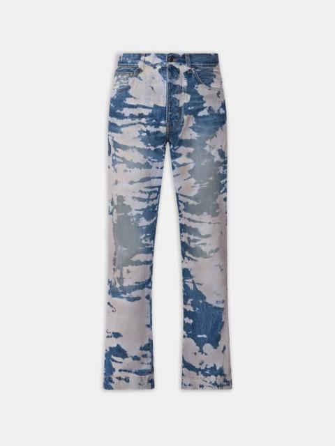 BLEACHED STRAIGHT FLARE JEAN