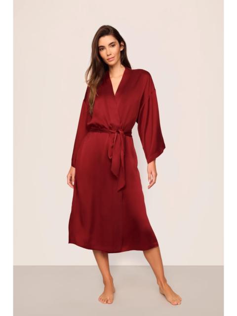 Eberjey x  Lily Aldridge - Inez Washable Silk Robe